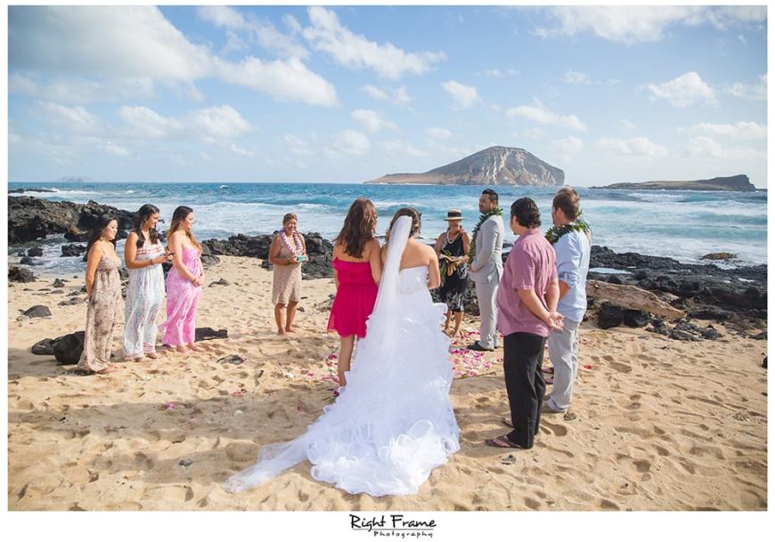 Wedding at Makapuu Beach