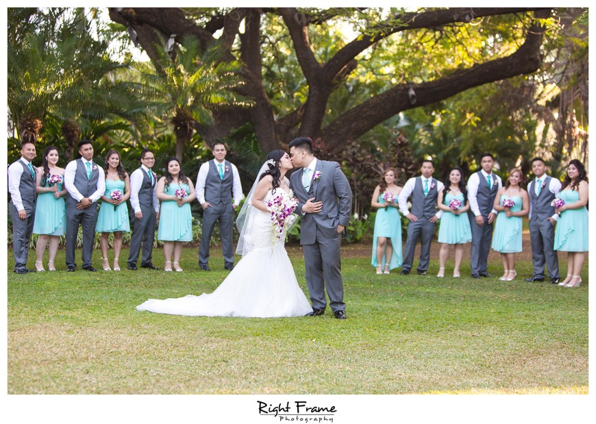 Wedding at the Hale Koa Hotel Maile Garden Waikiki